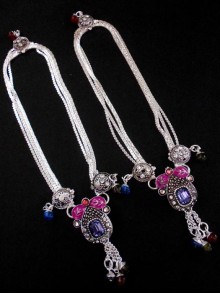 Oxidised Anklets